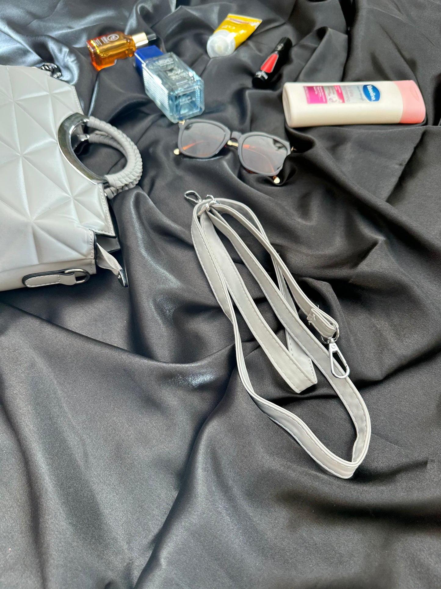 Silver Quilted Handbag – Shine for Every Occasion