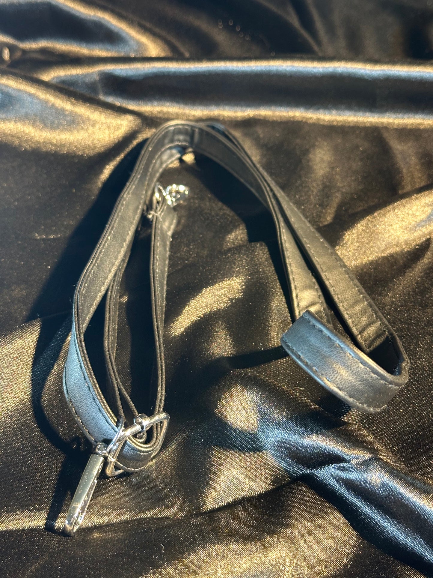 Black Quilted Handbag / Party Wear