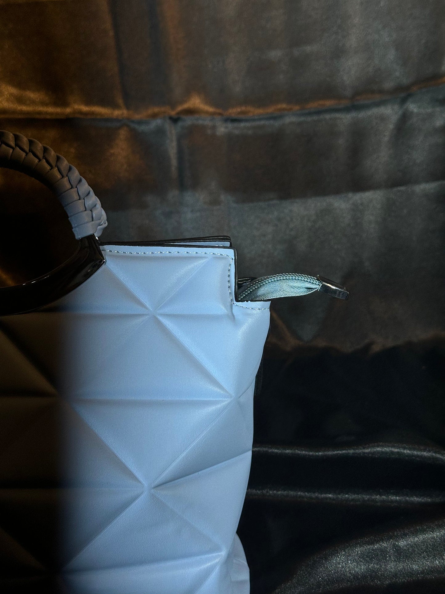 Sky Blue Quilted Handbag – Fresh, Chic & Effortlessly Stylish
