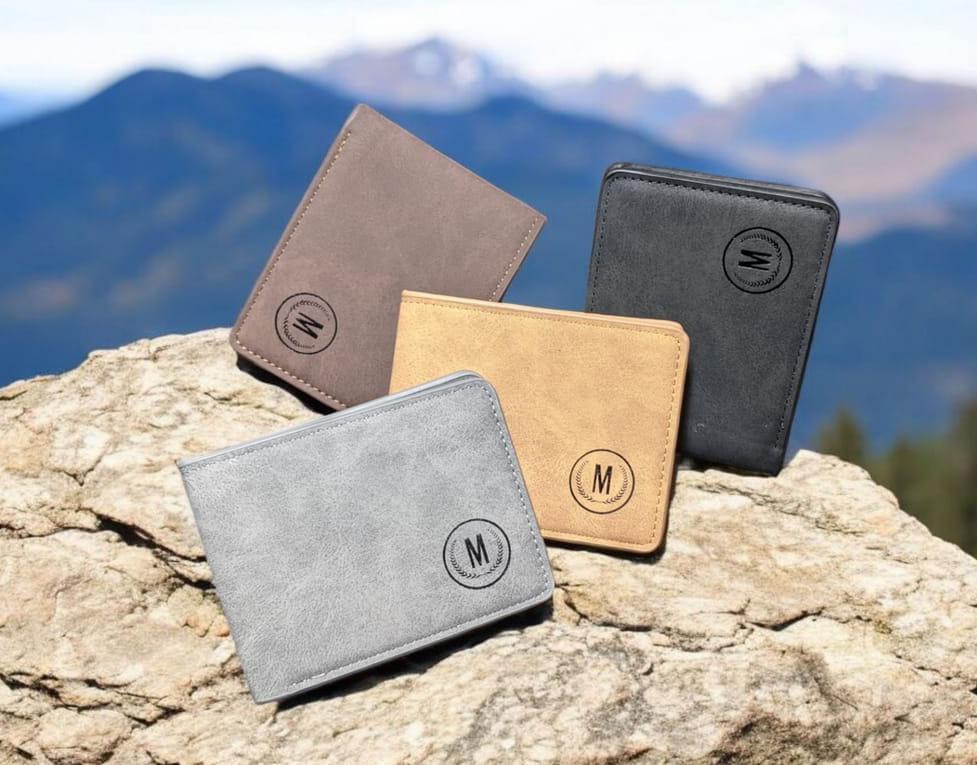 π₯ Men's Premium Leather Wallet - 4 Stunning Colors Available!