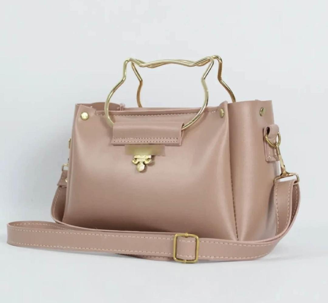 PU Leather Handbag → Daily College Carry