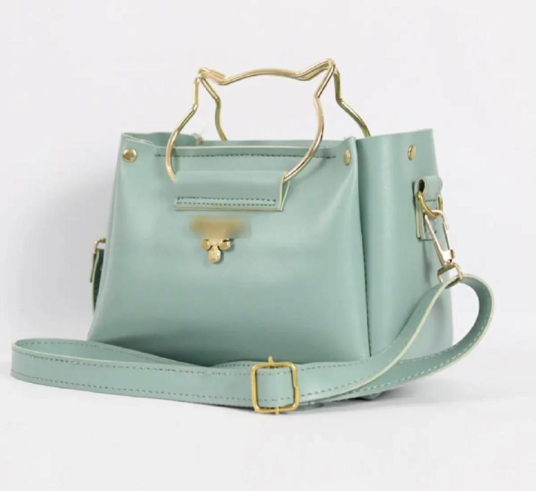 PU Leather Handbag → Daily College Carry