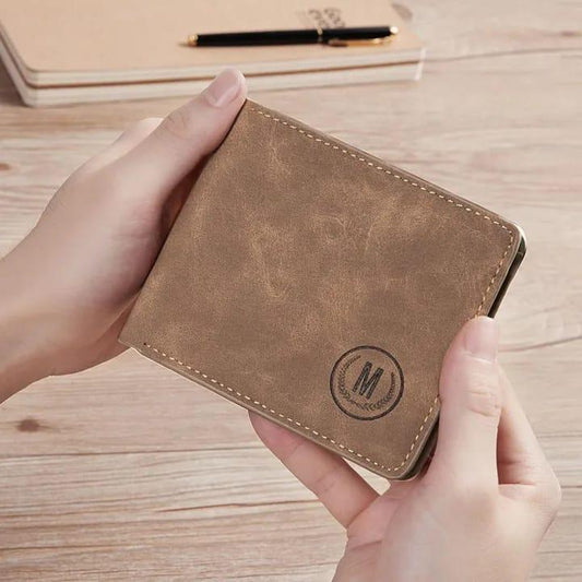 🔥 Men's Premium Leather Wallet - 4 Stunning Colors Available!