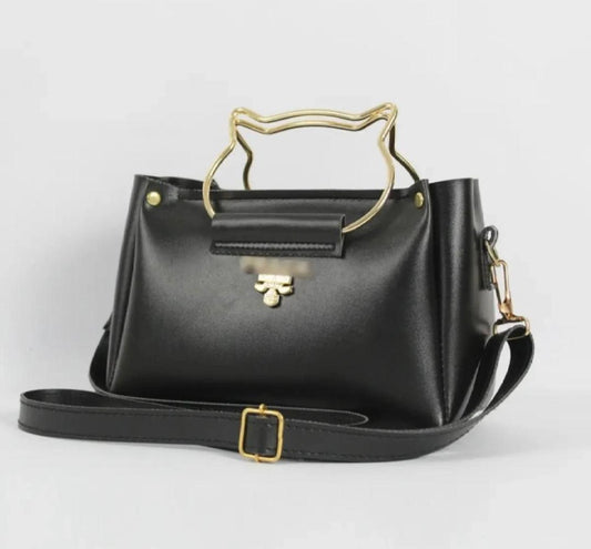 PU Leather Handbag → Daily College Carry