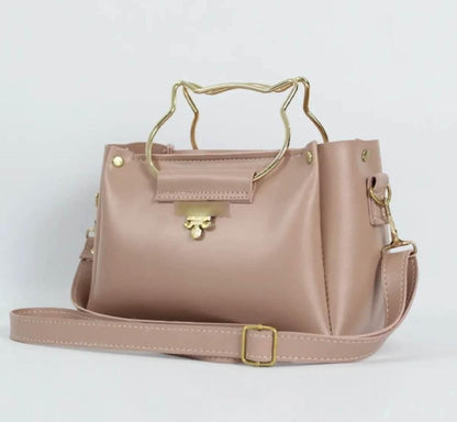 PU Leather Handbag → Daily College Carry