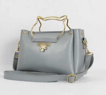 PU Leather Handbag → Daily College Carry